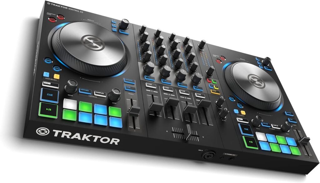 Native Instruments Traktor Kontrol S3 lateral Controladordj.com