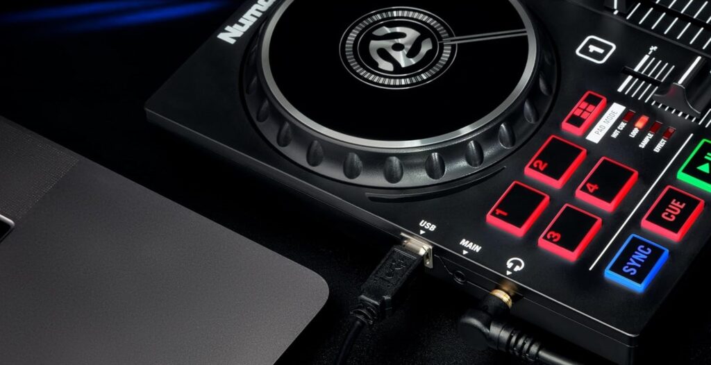 Party Mix Numark puertos ControladorDJ.com