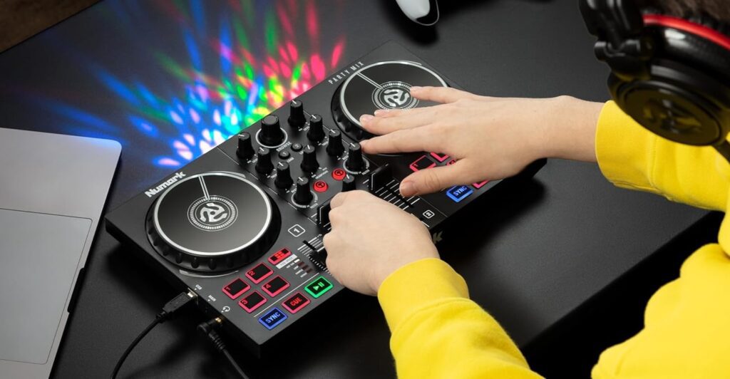 Party Mix Numark uso ControladorDJ.com