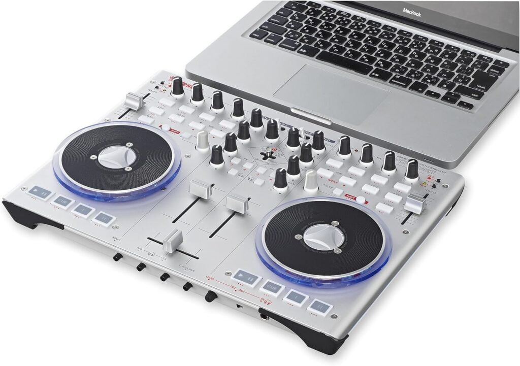 Controles del VCI-100, uno de los modelos icónicos historia de los controladores DJ Controlador DJ.com