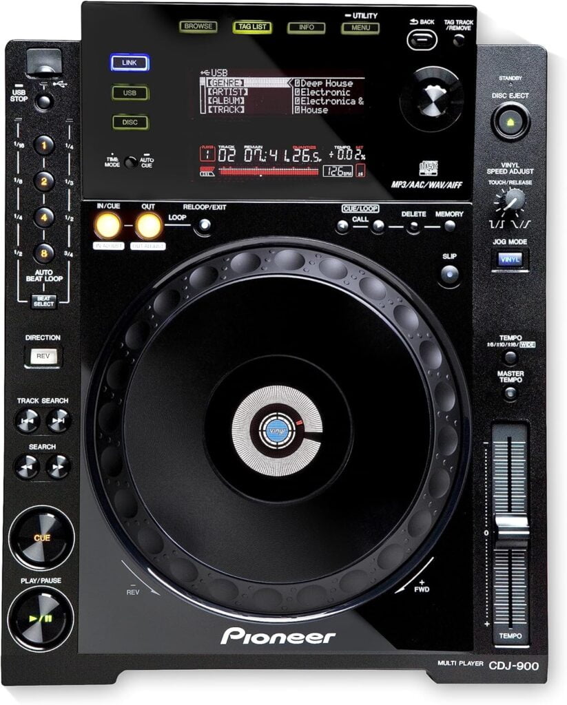 El Pioneer CDJ 900 es uno de los modelos icónicos historia de los controladores DJ Controlador DJ.com