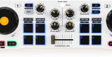 Hercules DJControl Mix – Controladora de DJ Inalámbrica Bluetooth para Smartphones controladodj.com