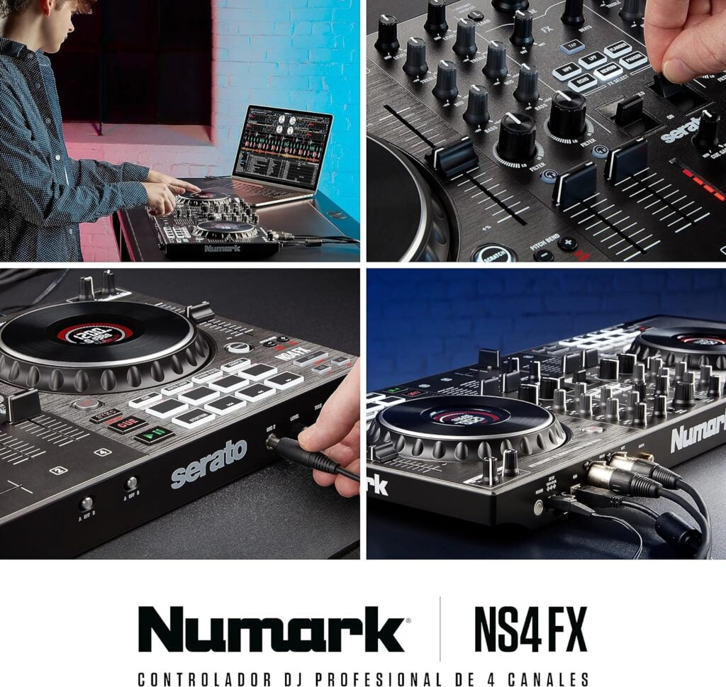 Numark NS4 FX producto bodegon Controlador DJ.com
